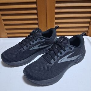 Brooks Revel 6 Shoes Mens 10 Black Gray Athletic Comfort Running Trainer Sneaker